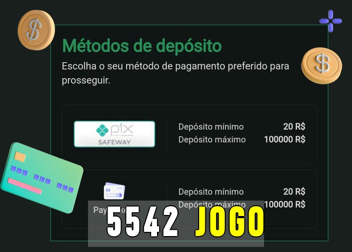 O cassino 5542 JOGObet oferece uma grande variedade de métodos de pagamento