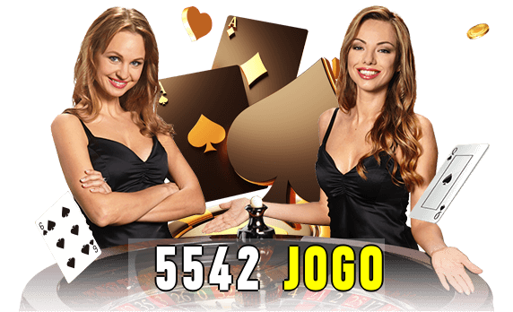Jogue com dealers reais no 5542 JOGO!