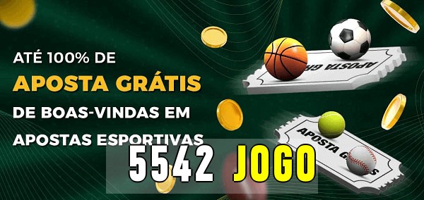 5542 JOGObet Ate 100% de Aposta Gratis